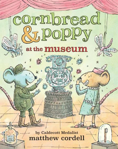 Cornbread & Poppy at the Museum